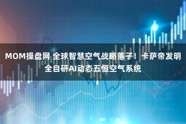 MOM操盘网 全球智慧空气战略落子！卡萨帝发明全自研AI动态五恒空气系统