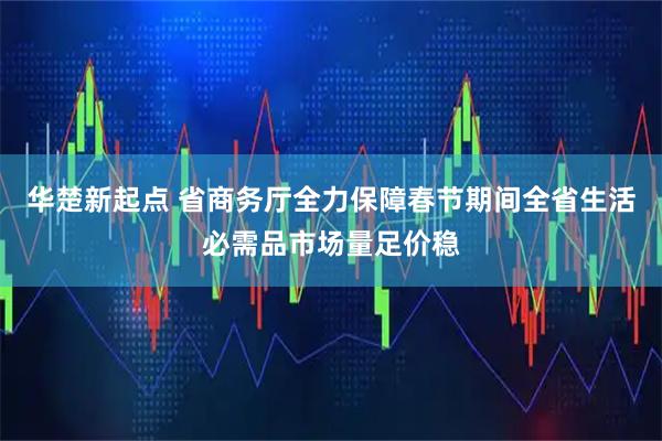 华楚新起点 省商务厅全力保障春节期间全省生活必需品市场量足价稳