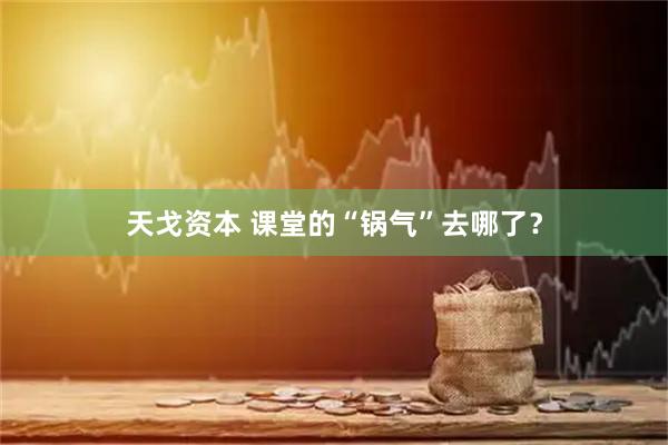天戈资本 课堂的“锅气”去哪了？